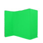 Fond vert pliant chromakey 4x2.4m