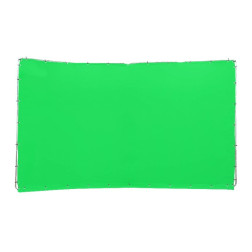 Fond vert pliant chromakey 4x2.4m Fond pliable vert chro E-Image