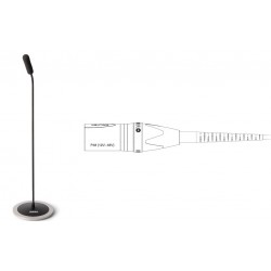 Microphone supercardio 4098 CORE de table base 45 cm noir DPA