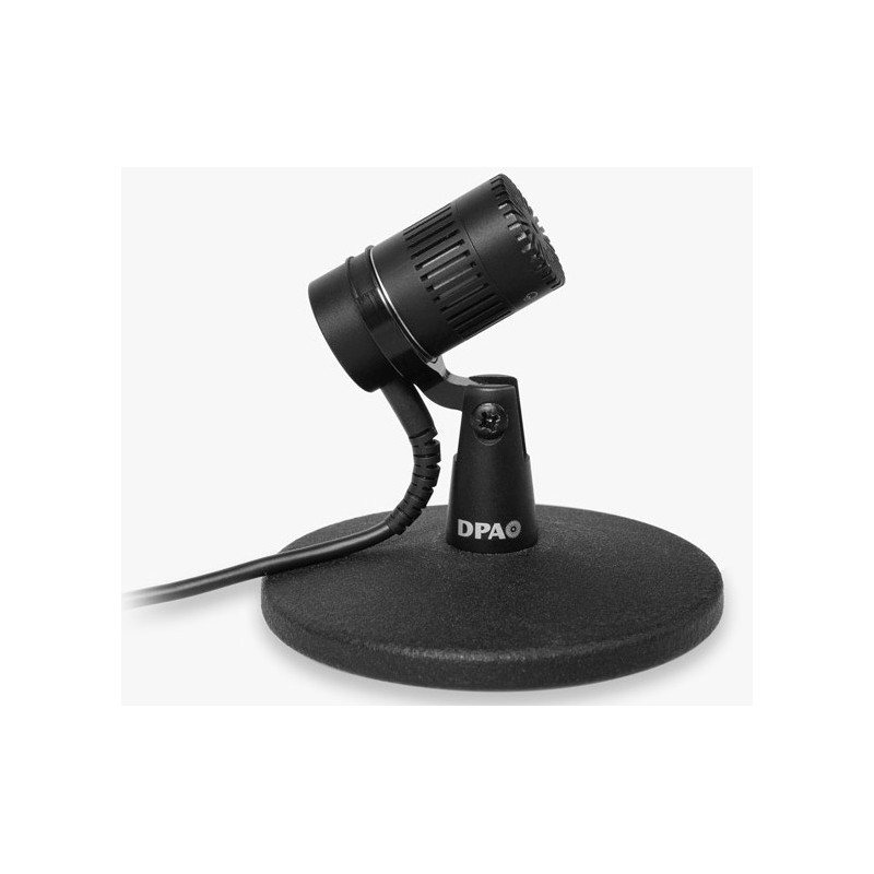 Microphone supercardioïde 4018 avec kit table, câble sur le côté Microphone supercardioïde 4018 avec kit table, câble sur le côté