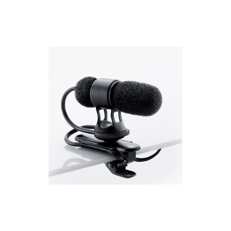 micro cardioïde CORE 4080, Lavalier, noir, Mini-Jack