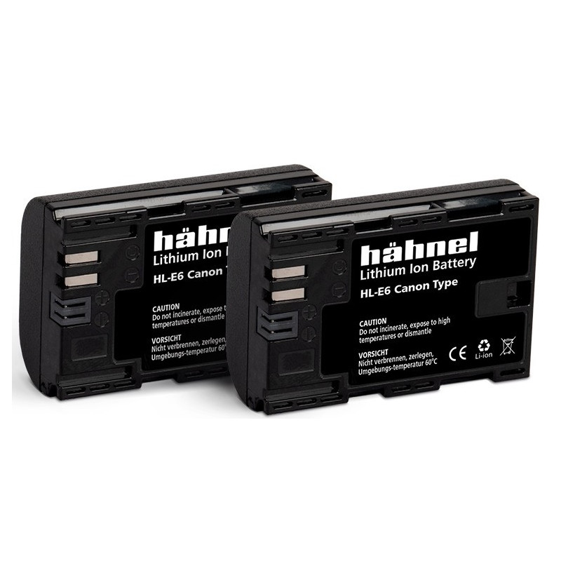 BATTERIE COMPAT. CANON HL-E6 TYPE TWIN PACK BATTERIE COMPAT. CANON HL-E6 TYPE TWIN PACK