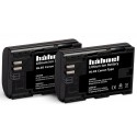 pack 2 Batteries type LP-E6 1650mAh Hahnel