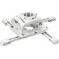 Platines de fixation - Blanc - avec micro-réglages Platines de fixation - Blanc - avec micro-réglages