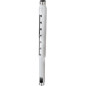 Colonnes d'extension - Ajustable 0,6-0,9m blanc