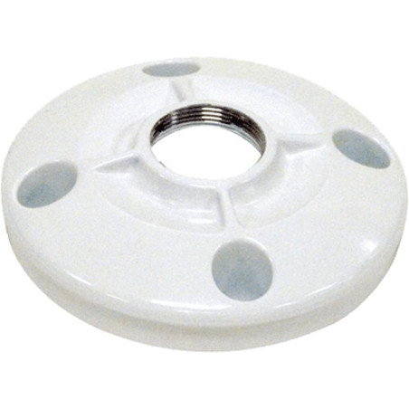 Plaques de plafond - Ronde diamètre 16,5mm blanche Plaqu CHIEF