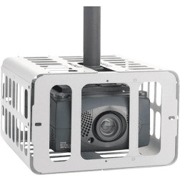 Cage antivol petit projecteur blanc