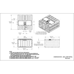 Cage de protection pour projecteur extra large