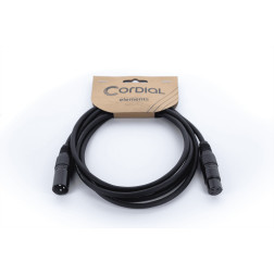 XLR3 Male Femelle 1.5m CORDIAL