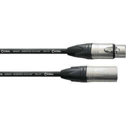 Symétrique Standard - XLR mâle/XLR femelle - 5m CORDIAL