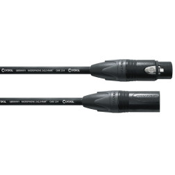 Symétrique Longue portée - XLR mâle/XLR femelle - 20m Sy CORDIAL