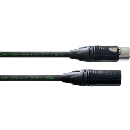 Symétrique - XLR mâle/XLR femelle - 2.5m CORDIAL