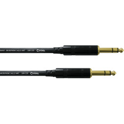 Jack - Jack stereo m.m. - 1.5m  Jack - Jack stereo m. CORDIAL
