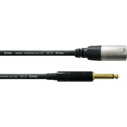 Jack - XLR mâle/Jack mâle mono - 10m XLR / Jack - XLR mâ CORDIAL