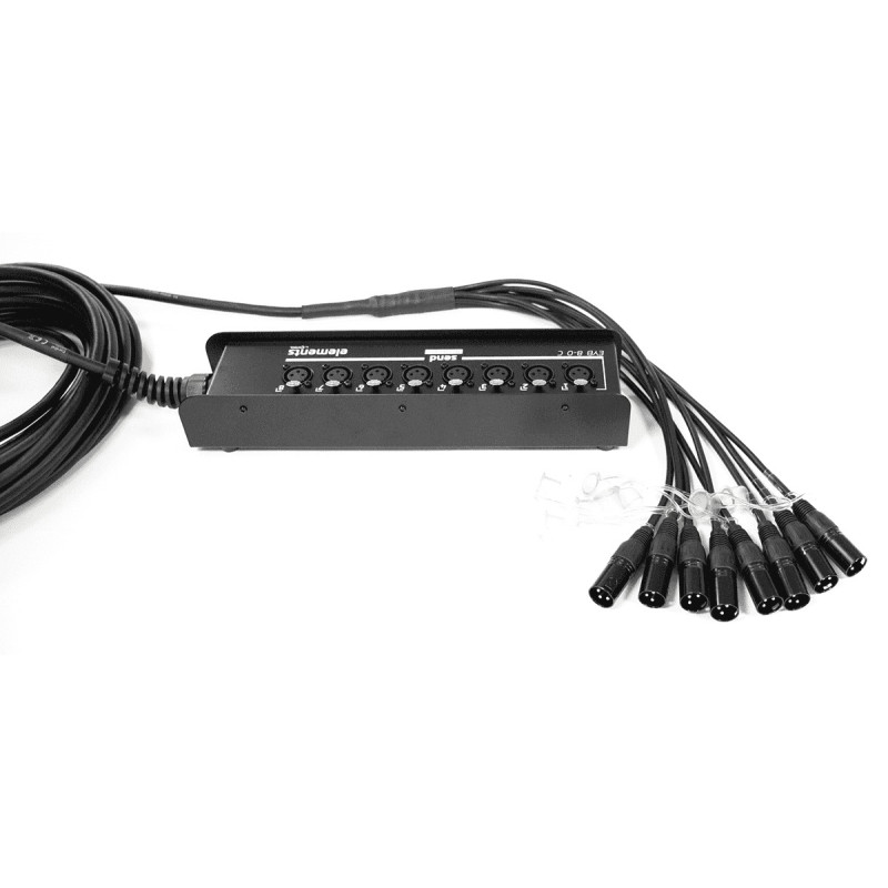 Elements - 8 entrées XLR - 15m