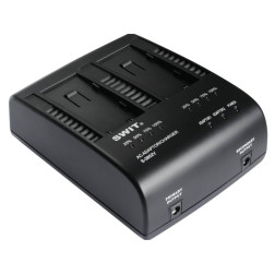 S-3602V Chargeur simultané 2 batteries type JVC BN-VF Ch Swit
