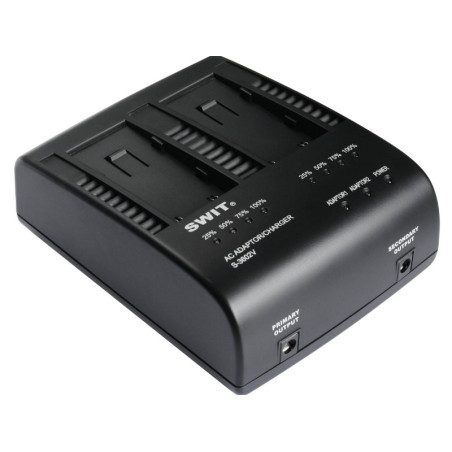 S-3602V Chargeur simultané 2 batteries type JVC BN-VF Ch Swit