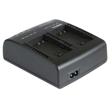 S-3602V Chargeur simultané 2 batteries type JVC BN-VF Ch