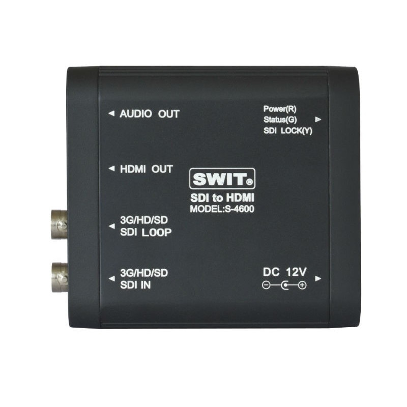 S 4600 - Convertisseur SDI vers HDMI S 4600 - Convertisseur SDI vers HDMI