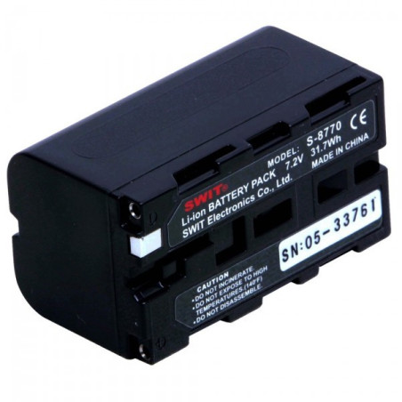 S-8770 batterie type Sony NP-F 31.7 Wh Batterie moyenne