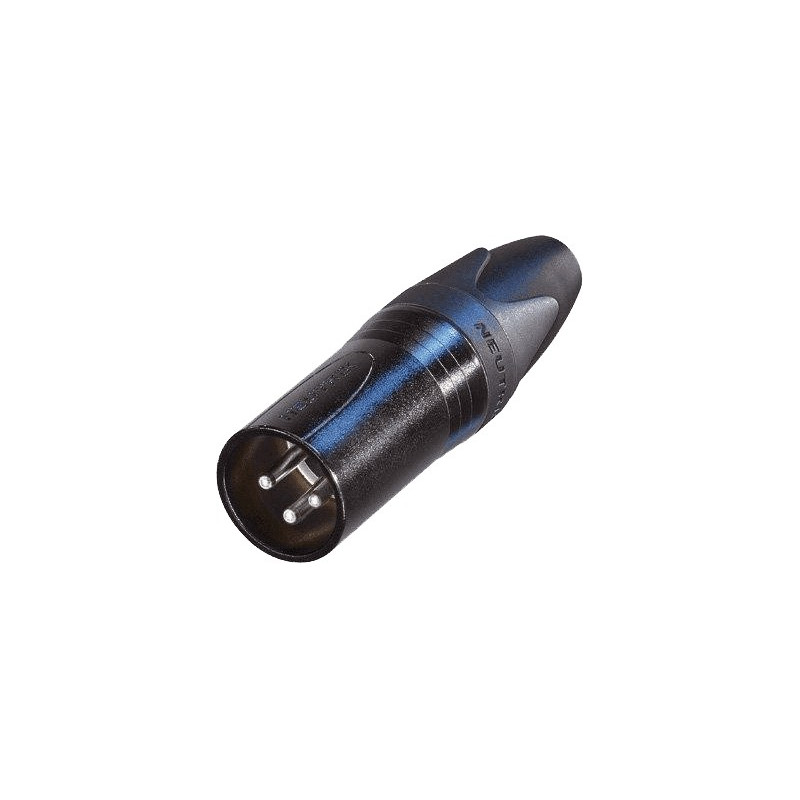 XX - 3 pôles mâle noire XX - 3 pôles mâle noire