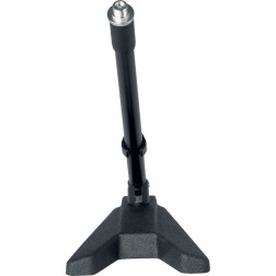A114BK - H350 - 570 mm. Base triangle. Noir. QUIKLOK