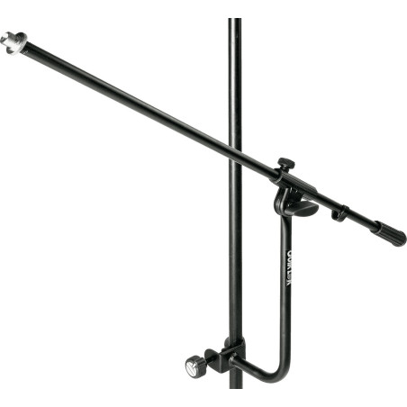 A107BK - Perchette longueur fixe + clamp. Perchette long QUIKLOK