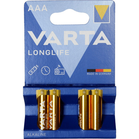 LR03-B - 4 piles LR03/AAA 4 piles LR03/AAA VARTA