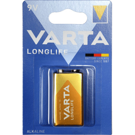 1 pile 9V - 4122 VARTA