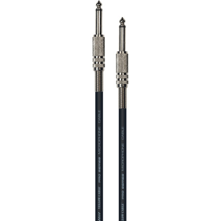 Jack/Jack - Mono/mono 20 cm - par 2 Jack/Jack - Mono/mon YELLOW CABLE