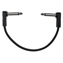 Jack/Jack - Jarre de 30 câbles patch plats 15 cm Jack/Ja YELLOW CABLE