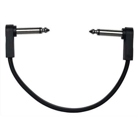 Jack/Jack - Jarre de 30 câbles patch plats 15 cm Jack/Ja YELLOW CABLE