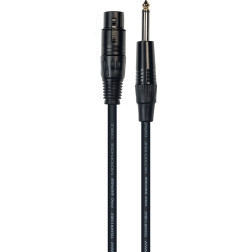 Profile - Jack mono mÃ¢le/XLR femelle 1m YELLOW CABLE
