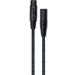 Profile - XLR maleXLR femelle 5m  Profile - XLR male YELLOW CABLE
