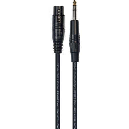 Profile - Jack mÃ¢le symÃ©trique/XLR fem. 5m YELLOW CABLE