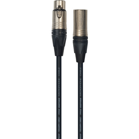 Neutrik - XLR maleXLR femelle 3m Neutrik - XLR maleXLR YELLOW CABLE