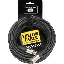 Neutrik - XLR maleXLR femelle 10m Neutrik - XLR maleXL YELLOW CABLE