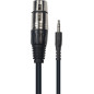 Mini-jack stéréo mâle - XLR fem. 3m Mini-jack stéréo mâle - XLR fem. 3m