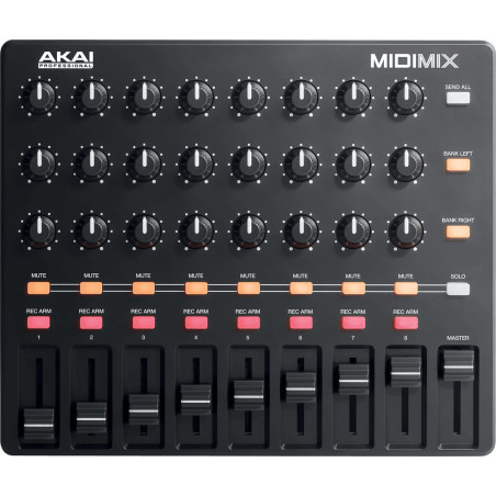 MIDIMIX 9 faders 24 potentiomètres 9 faders 24 potentiom