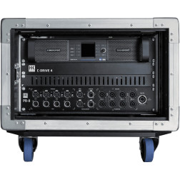 Racks complets - Rack équipé 1x ampli PLM 12K44 Racks co HK AUDIO