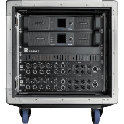 Racks complets - Rack équipé 2x amplis PLM 12K44 HK AUDIO