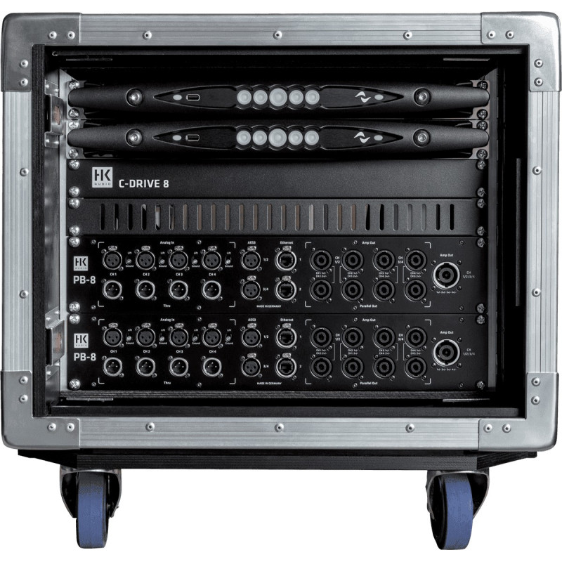 Racks complets - Rack équipé 2x ampli X4