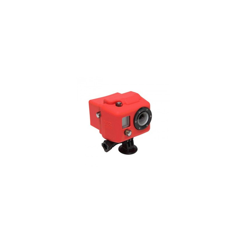 Etui Silicone pour GoPro Rouge Etui Silicone pour GoPro Rouge