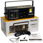 HYBRID4 - Combo 4-en-1 derby, stroboscope, gobo, laser