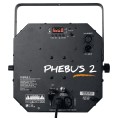 PHEBUS2 - Combo 3-en-1 derby, stroboscope ou wash, laser ALGAM LIGHTING