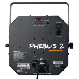 PHEBUS2 - Combo 3-en-1 derby, stroboscope ou wash, laser