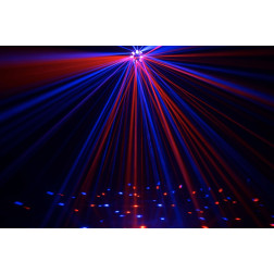 PHEBUS2 - Combo 3-en-1 derby, stroboscope ou wash, laser ALGAM LIGHTING