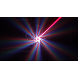 SUNFLOWER - Combo 3-en-1 soleil, stroboscope, laser ALGAM LIGHTING