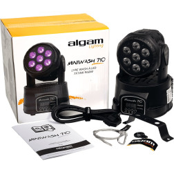 Lyre Wash 7 x 10W RGBW ALGAM LIGHTING