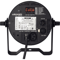 SLIMPAR-510-HEX - Par LED 5 x 10W RGBWAU HEX - Par LED 5 ALGAM LIGHTING